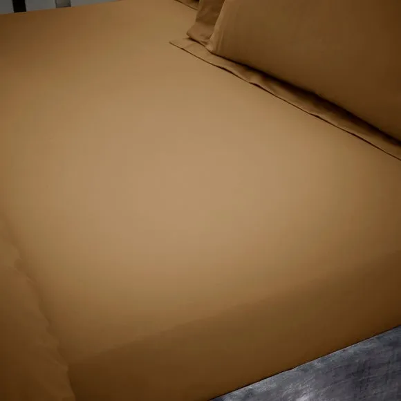 Hotel 230 Thread Count Percale 100% Cotton Fitted Sheet