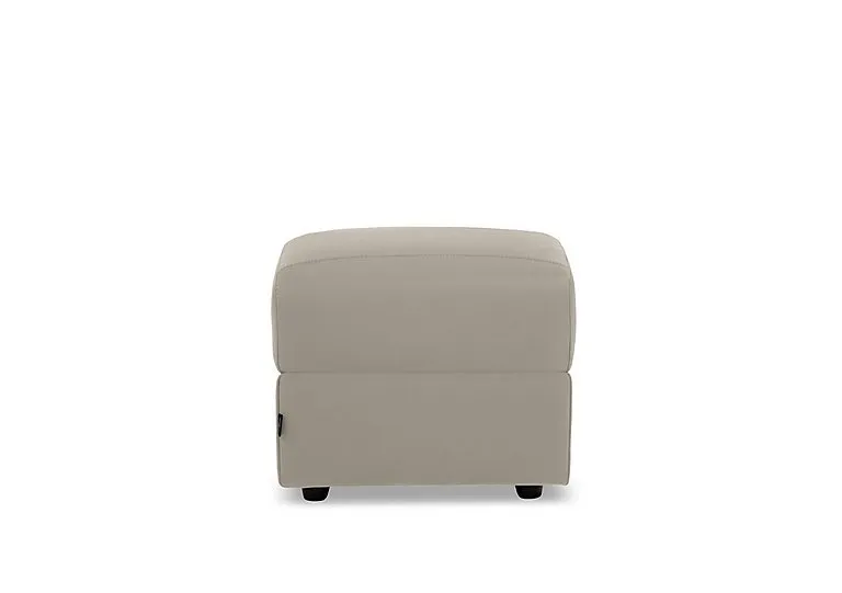 Canto Leather Footstool