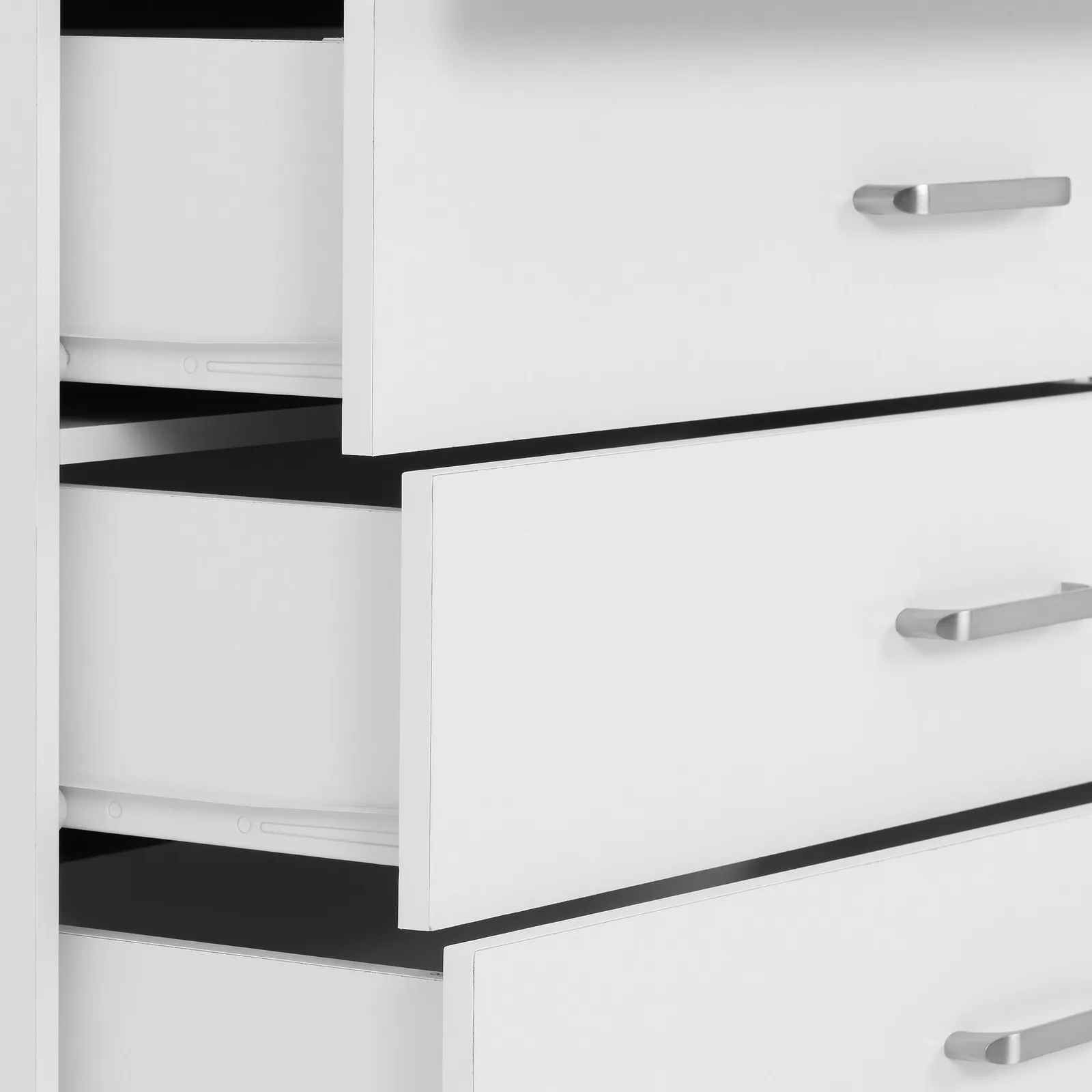 Seconique Dakotia 4 Drawer Chest in White 5