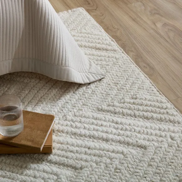 Margot Chevron Wool Rug 6
