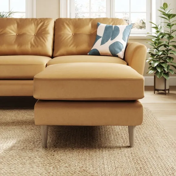 Sven Opulent Velvet Footstool 3