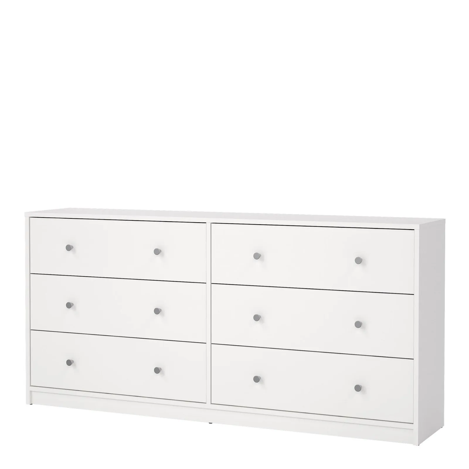 Furniture To Go May Chest of 6 Drawers (3+3) in White 3