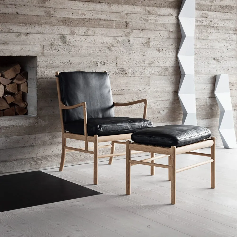 Carl Hansen & Son OW149 Colonial armchair Oak Soap / Leather Thor 307 4