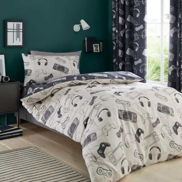 Ultimate Gamer Quilt Cover & Pillowcase Set 2