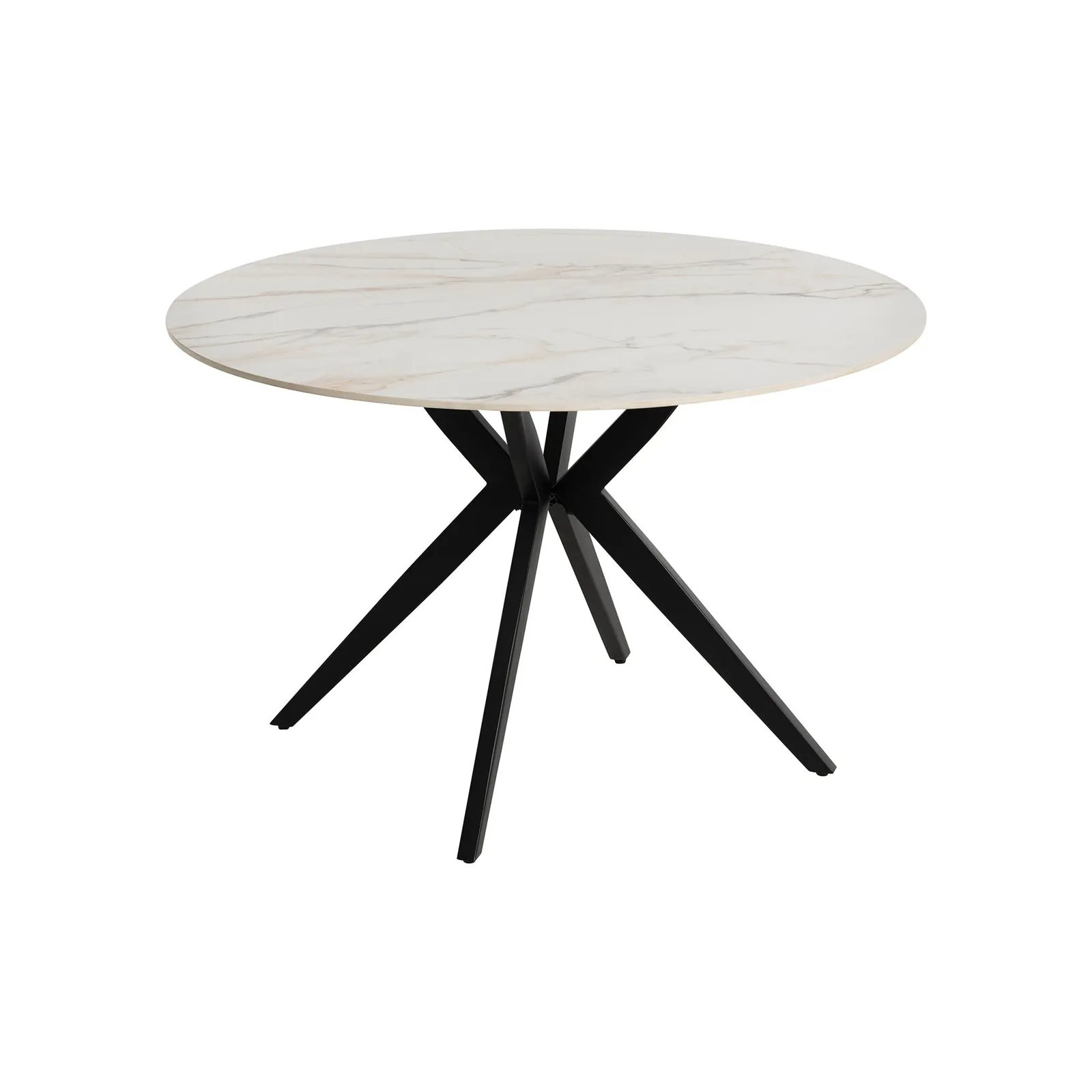 Morro Dining Table Ceramic, Round, White | Barker & Stonehouse 6