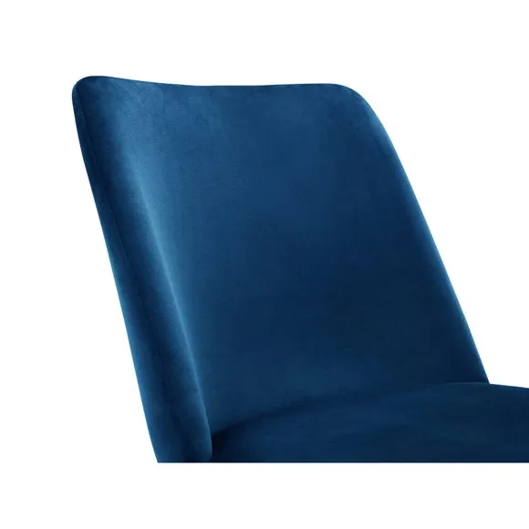 Delaunay Set of 2 Dining Chairs, Velvet 6