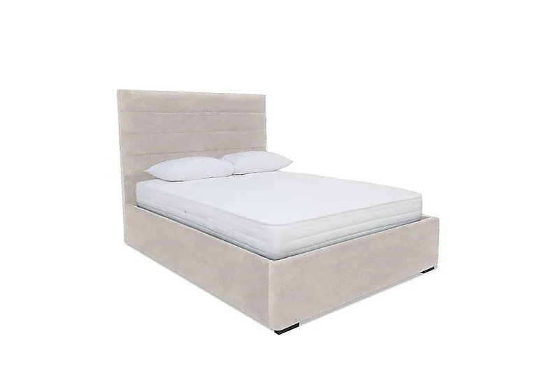 Horizon Electric Ottoman Bed Frame - Super King - Lace Ivory