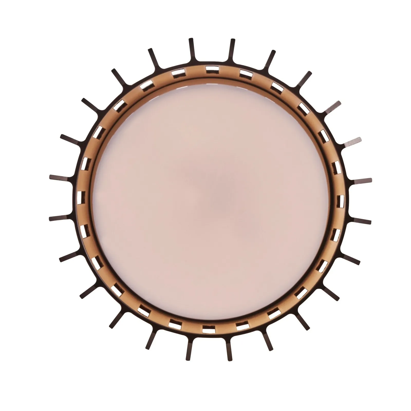 Nordlux Aludra Outdoor Ceiling Light Brown Metal E27 IP54 Mains 2