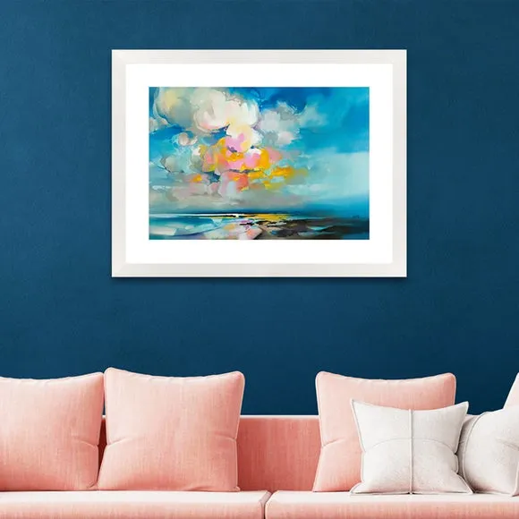The Art Group Jura Blue Framed Print