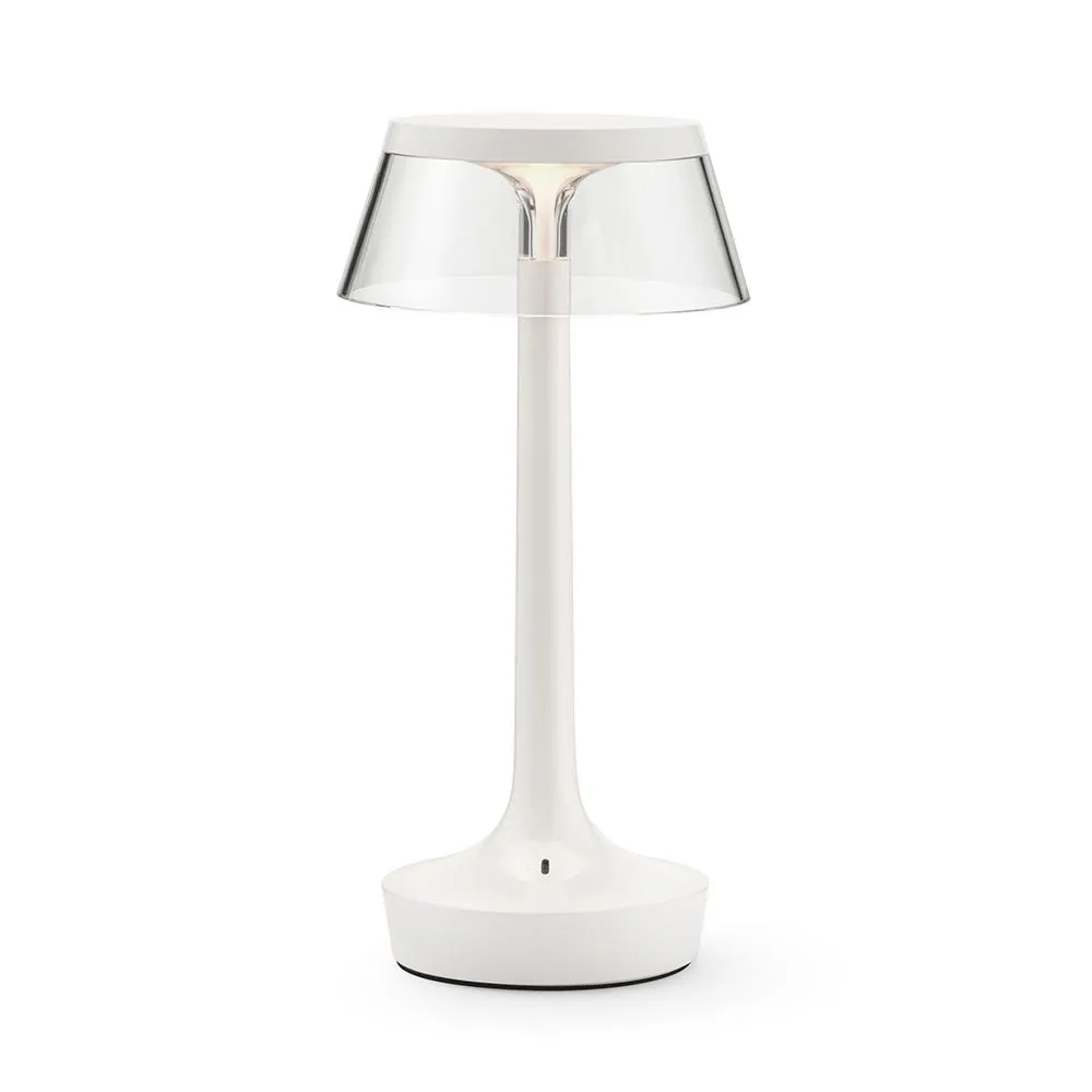 Flos Bon Jour Unplugged LED Portable Table Lamp Almost White 2