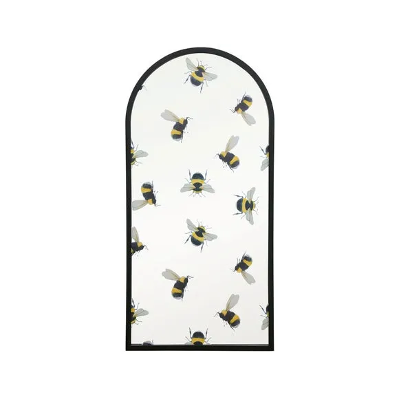 Typis Arched Bumble Bee Wall Mirror 2
