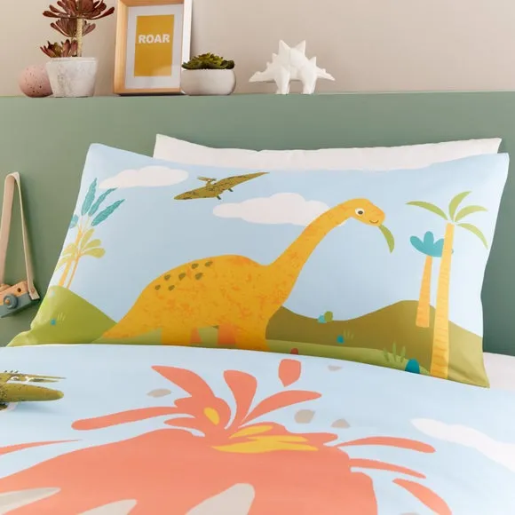 Dinosaur 3D Duvet Cover and Pillowcase Set 2