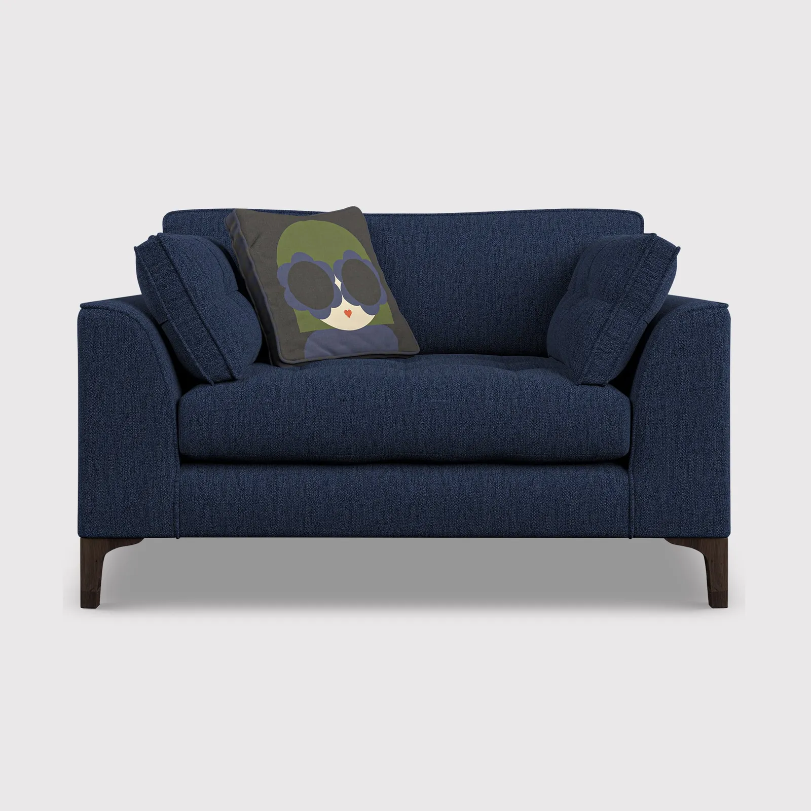 Orla Kiely Arklow Snuggler, Navy Fabric | Barker & Stonehouse 1