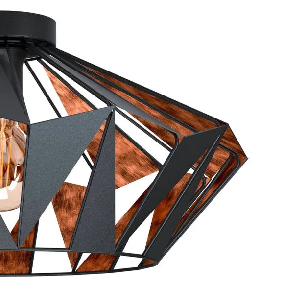 EGLO Carlton 6 Light Flush Ceiling Light 2