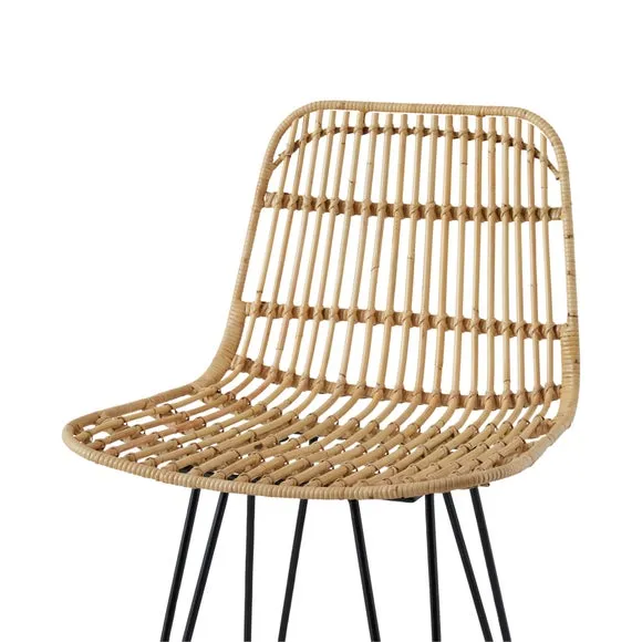 Pax Counter Height Bar Stool, Rattan 4