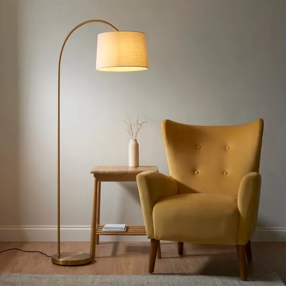 Vogue Carlson Mid Century Arc Floor Lamp
