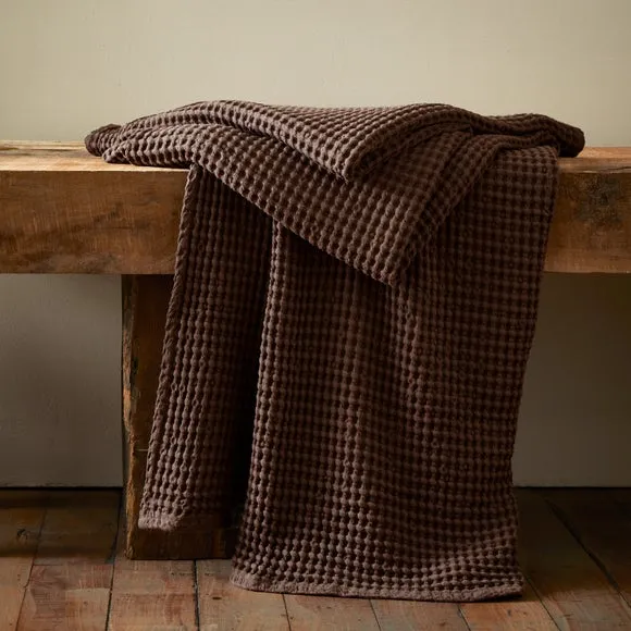 Pineapple Elephant Jaipur Waffle Throw Blanket 150cm x 200cm 1