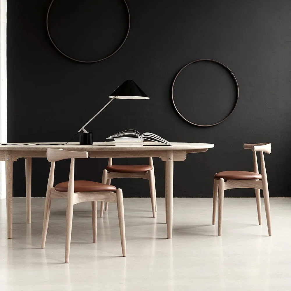 Carl Hansen & Son CH338 Extending Dining Table Soaped Oak 200 x 115cm 4