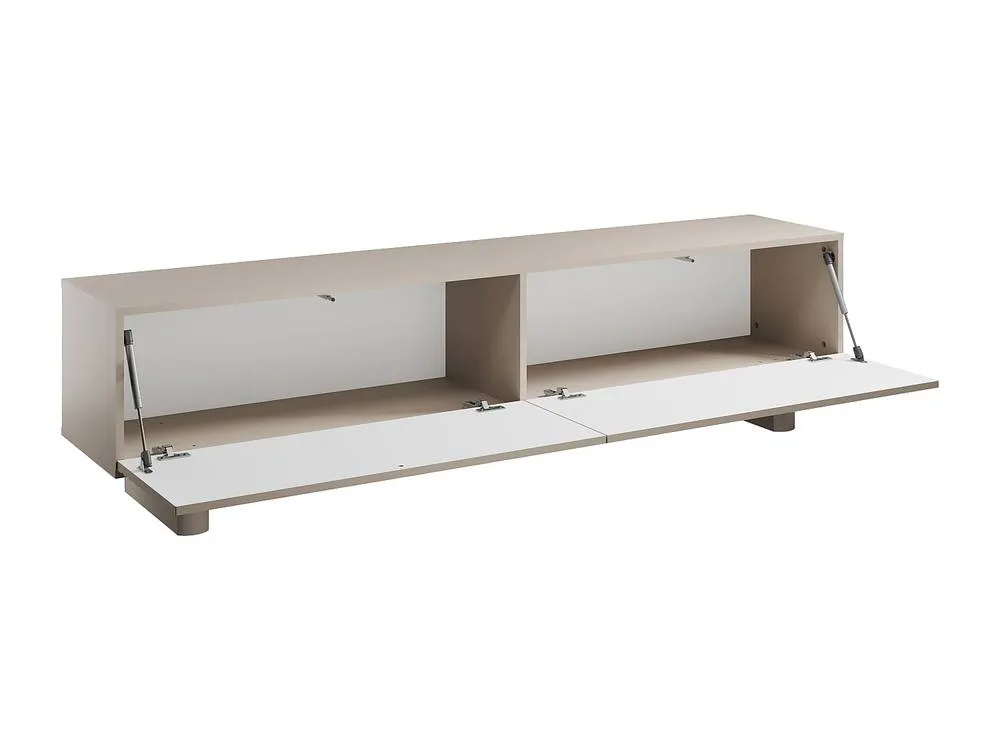 Vente-unique TV Unit With 2 Doors In MDF - 180 Cm - Beige - LUDIMA 6