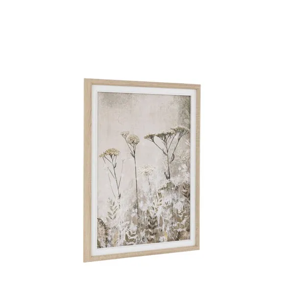 Cedar and Sage Minimalist Floral Framed Canvas 6