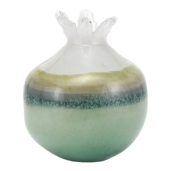 Juno Sage & Mist Ombre Glass Bud Vase 4