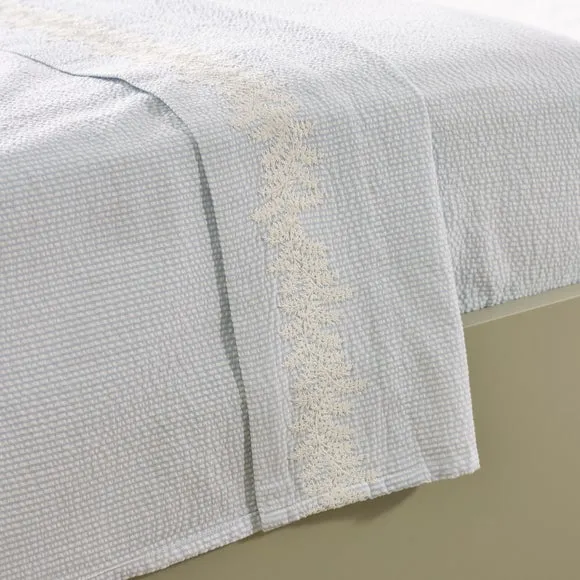 Dorma Bramcote Stripe 100% Cotton Flat Sheet 1