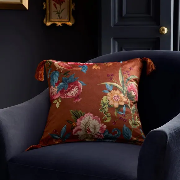 Dreams & Drapes Bejewelled Square Cushion 4