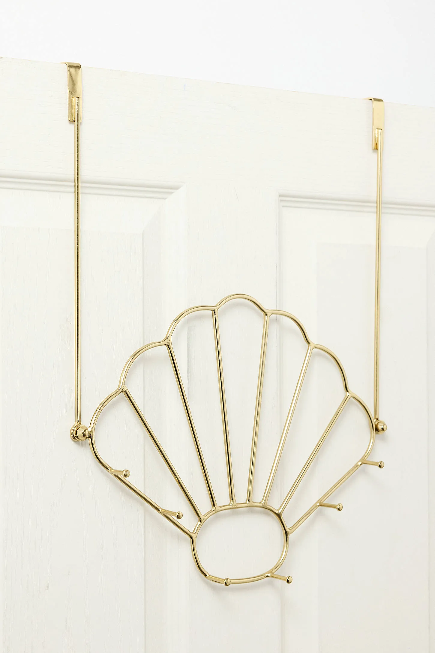 Shell Over-The-Door Hook - Gold 3