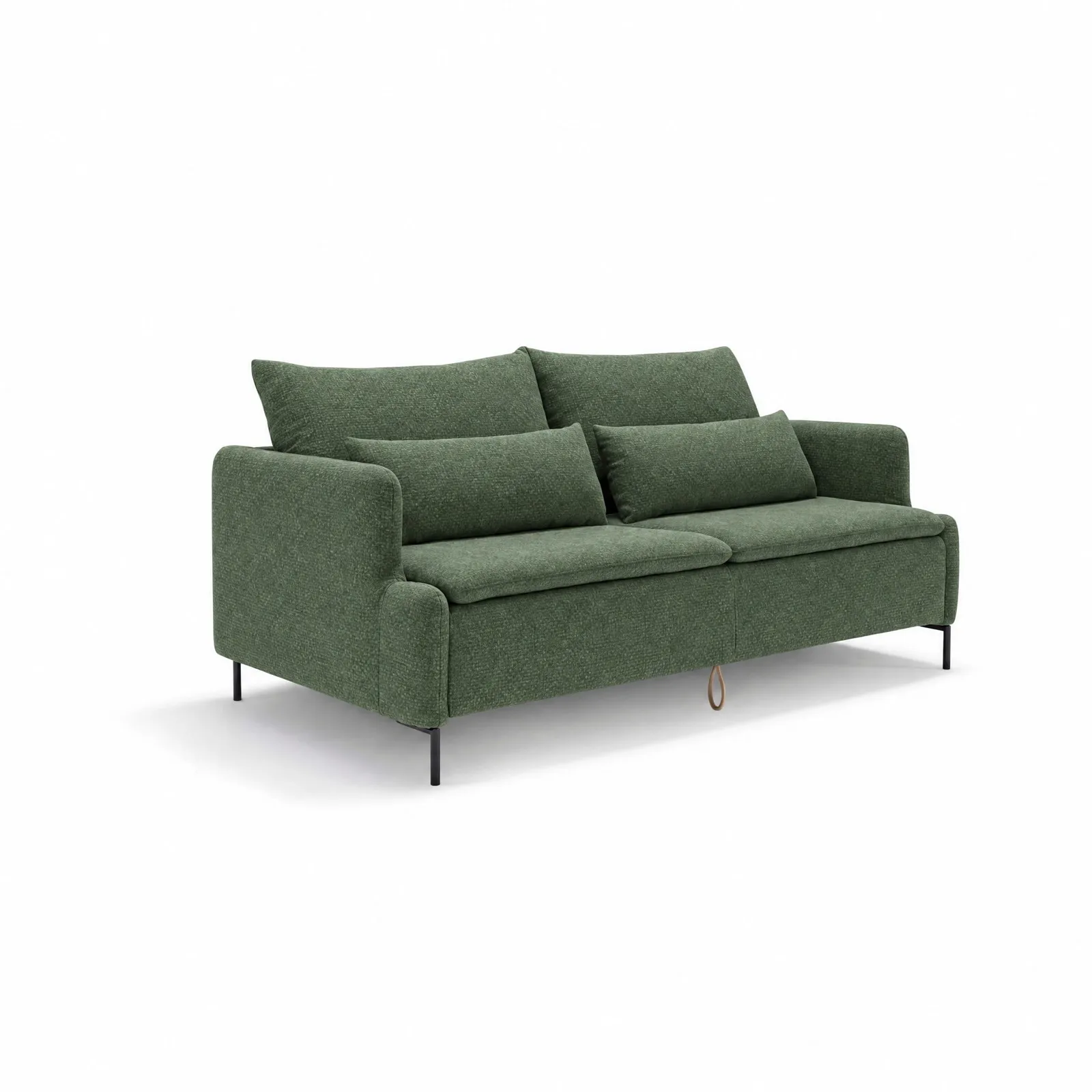 Penfold Sofa Bed 165X100X93Cm, Green Fabric | Barker & Stonehouse 2