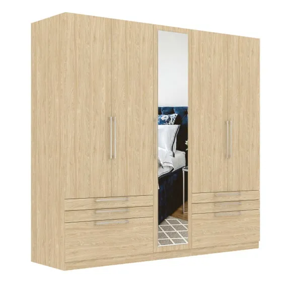 Foster 5 Door 6 Drawer Wardrobe 6