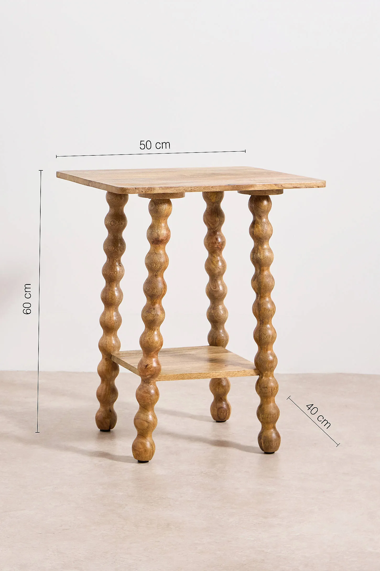 Willow Side Table - Brown 6