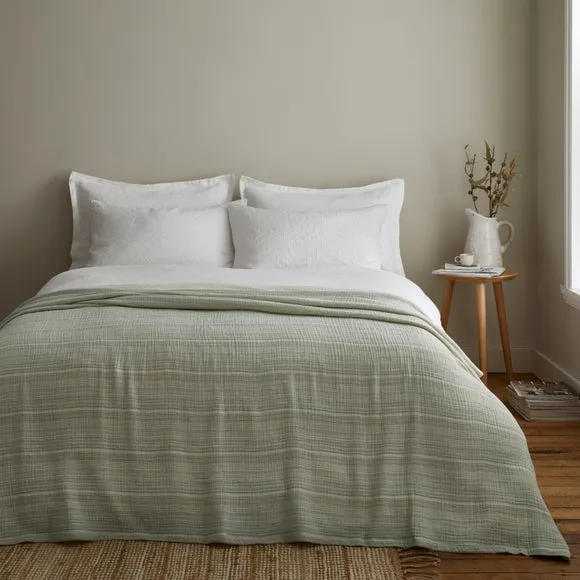Cotton Muslin Woven 100% Cotton Throw Blanket