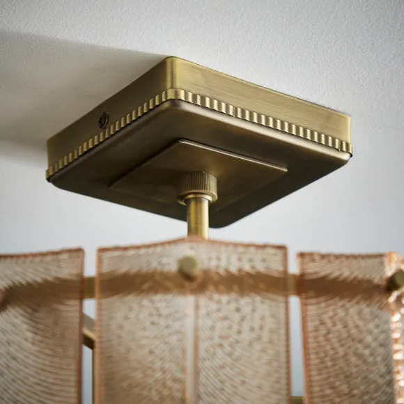 Hotel Melia Semi Flush Ceiling Light 4