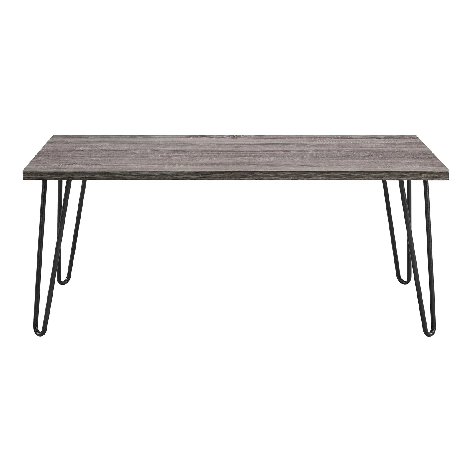 Owen Retro Hairpin Coffee Table Brown
