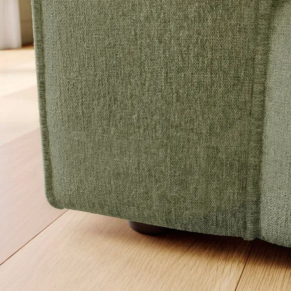 Abel Vintage Soft Chenille Snuggle Chair 5