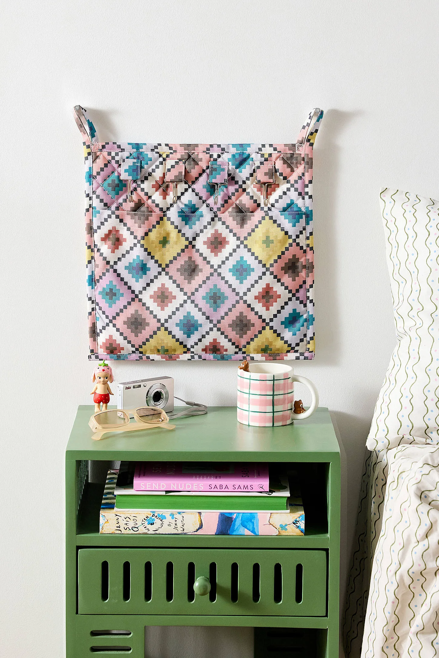 Geometric Entryway Hanging Storage 4