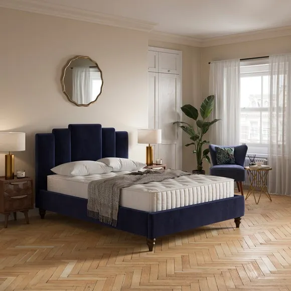 Rene Bed Frame, Velvet