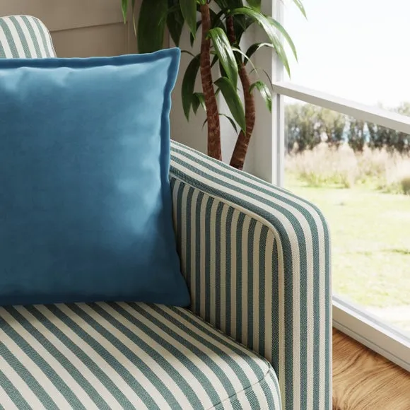 Jacob Linford Stripe Compact 3 Seater Sofa 4