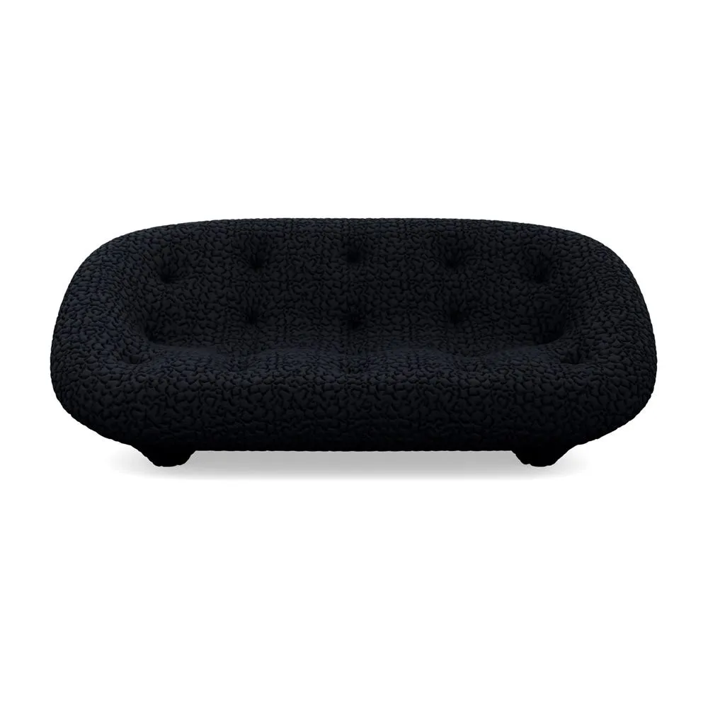 Ligne Roset Ploum Medium High Back Sofa Moby Charcoal 2