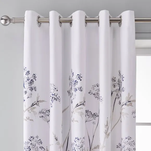 Dorma Purity Meadow Blackout Eyelet Curtains 1