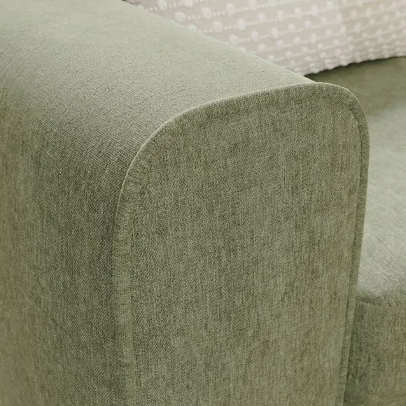Abel Vintage Soft Chenille 2 Seater Sofa 4