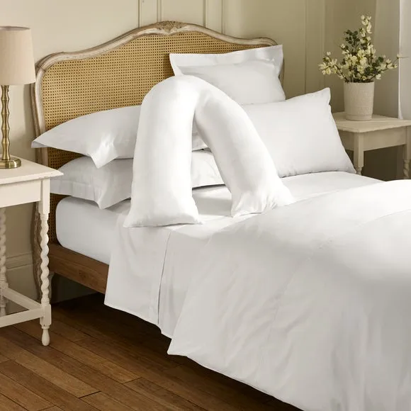 Dorma Luxe Egyptian Cotton Sateen V-Shaped Pillowcase 1