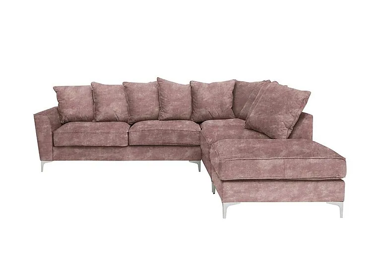 Legend Scatter Back Fabric Right Hand Facing Corner Sofa - Sublime Dusk - Sofas and Armchairs - In Time for Christmas