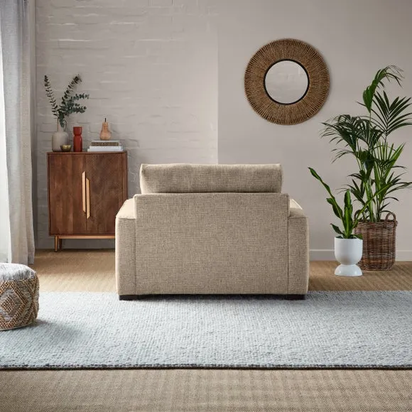 Carson Deep Sit Snuggle Chair, Chunky Multi Weave 6
