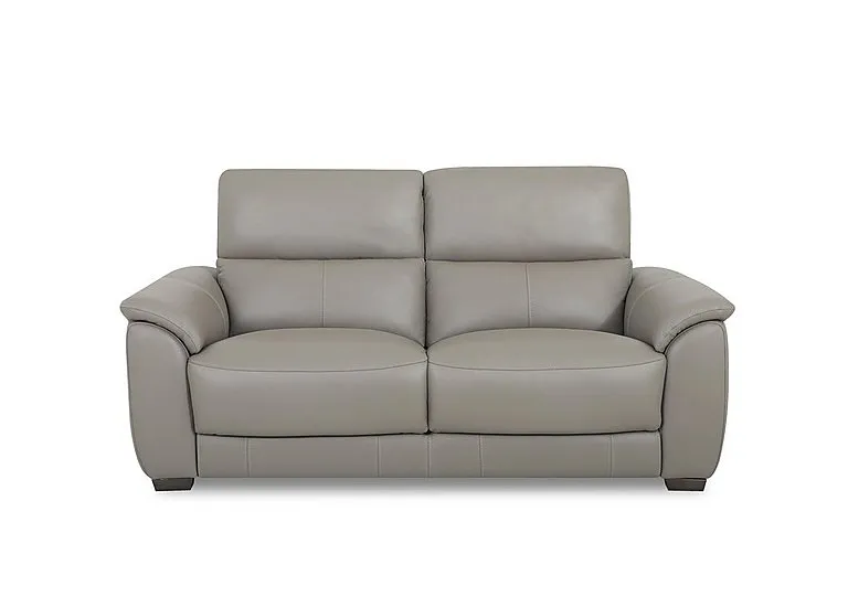 Saffron Leather 3 Seater Sofa - BV Elephant