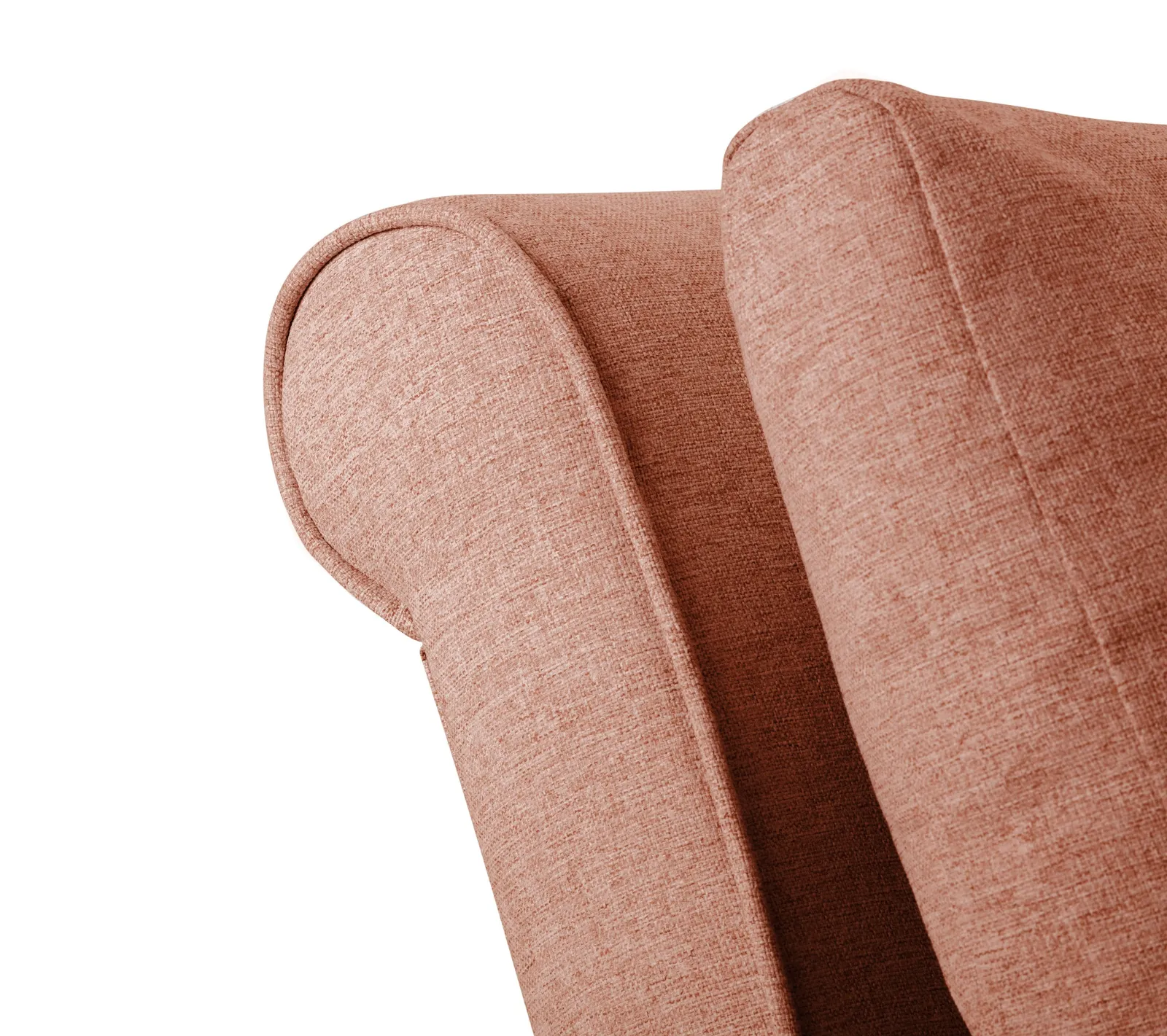 The Great Sofa Company Margot Small Sofa Faro Coral in Pink 5