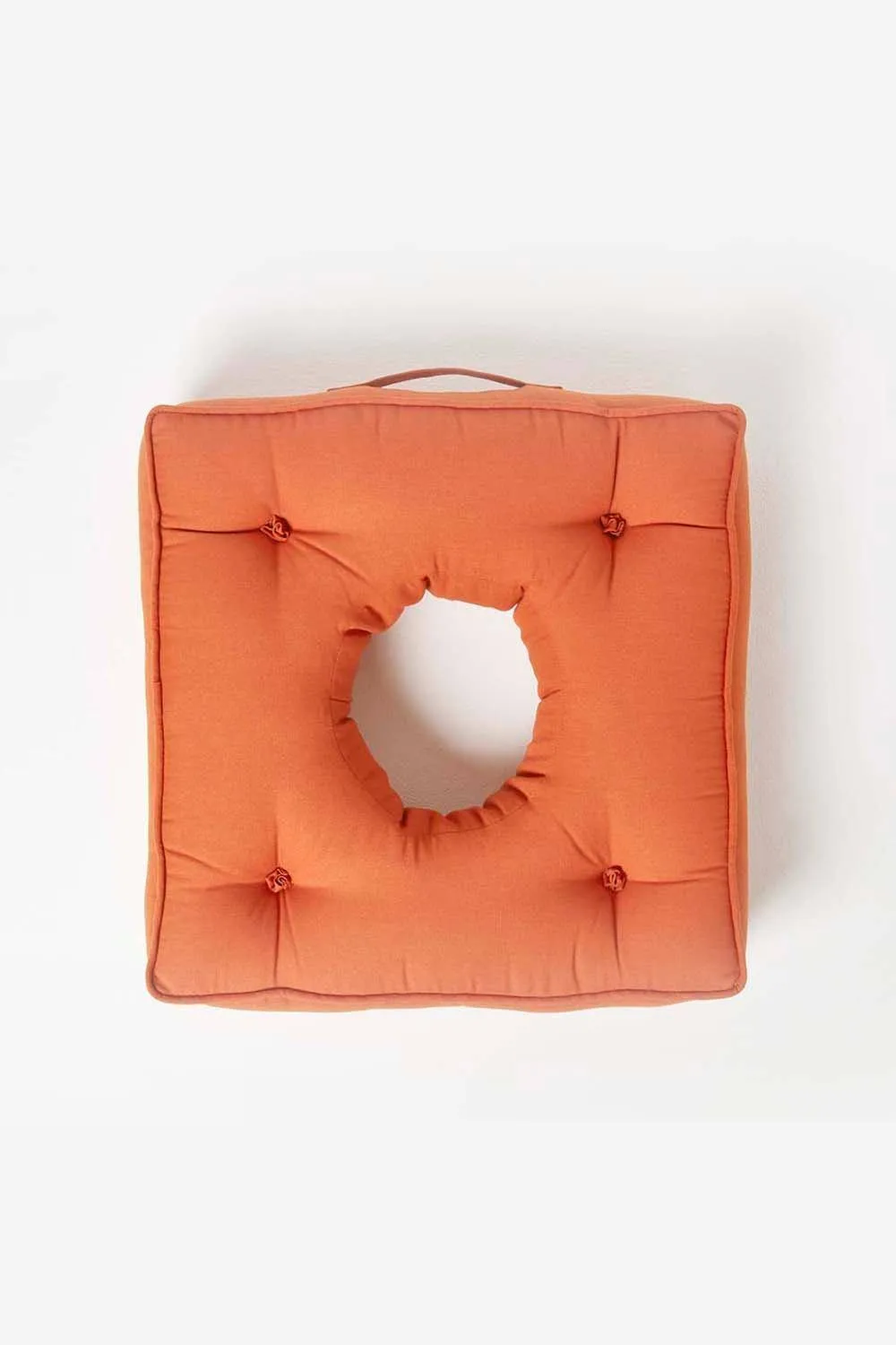 Homescapes Pressure Relief Armchair Booster Cushion in Terracotta 3