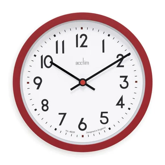 Acctim Elstow Retro Quartz Wall Clock 2