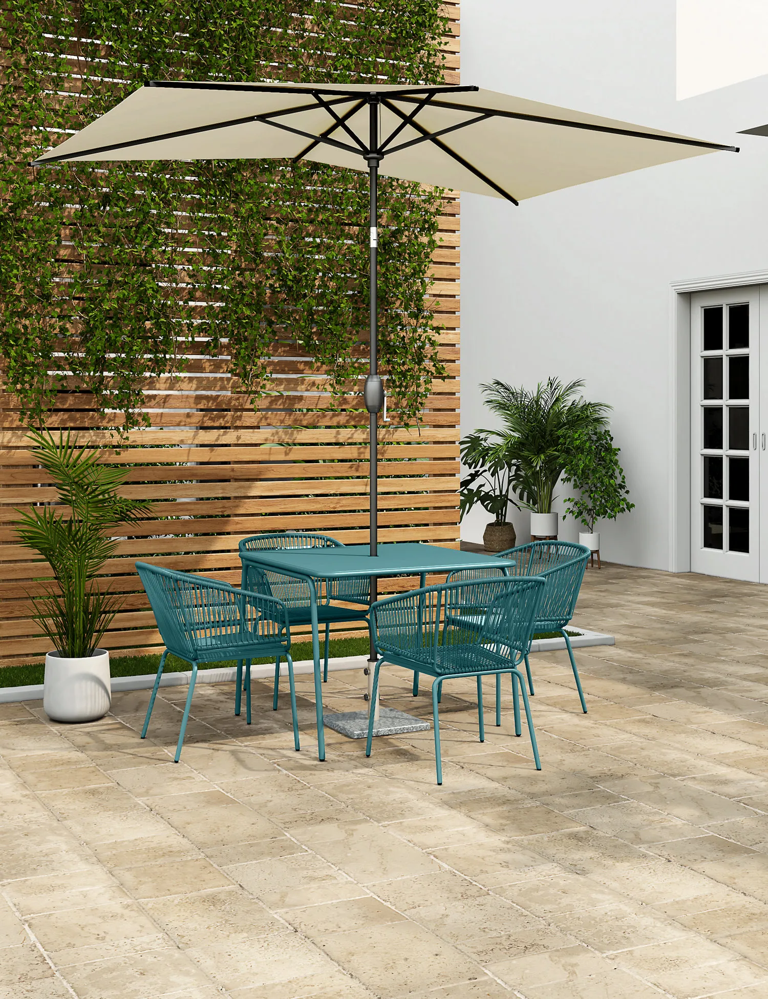 M&S Rectangular Parasol