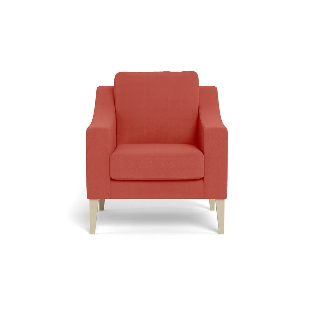 Heal's Richmond Armchair Linen Grenadine Natural Ash Feet